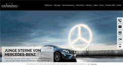 Desktop Screenshot of henning-automobil.de